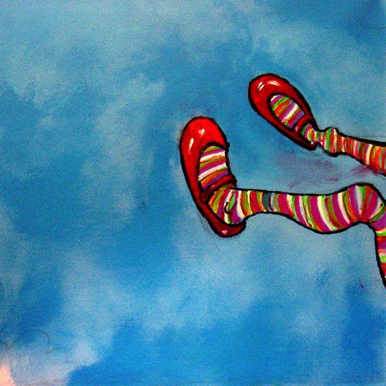 El Cielo bajo mis Pies, columpio Acrylic Canvas Others