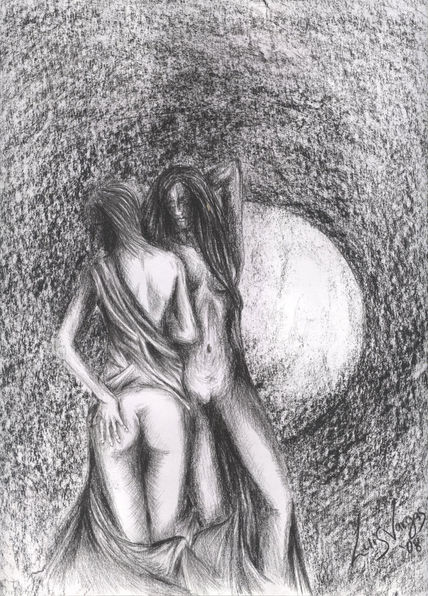 Dos y luna