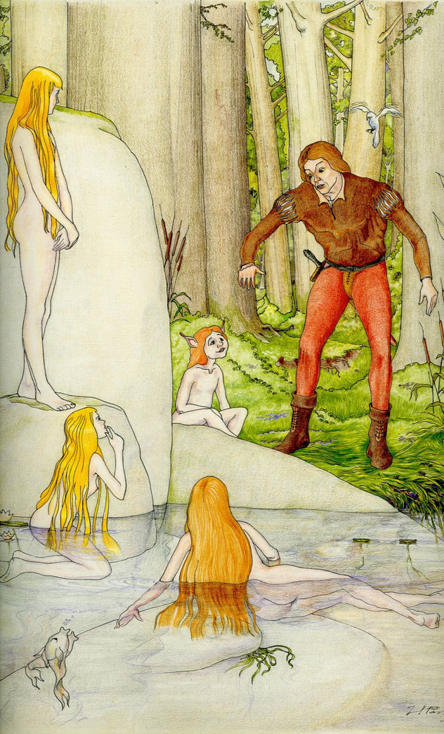 Un lío en el río (las dríades)