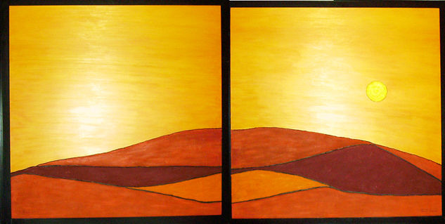 PUESTA DE SOL Oil Panel