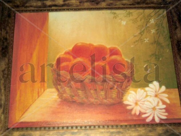 naranjas Oil Canvas Still Life Paintings