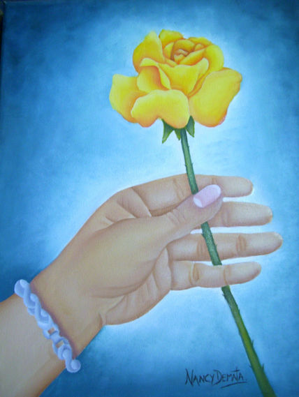 Rosa amarilla