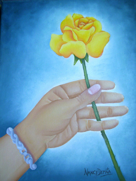 Rosa amarilla