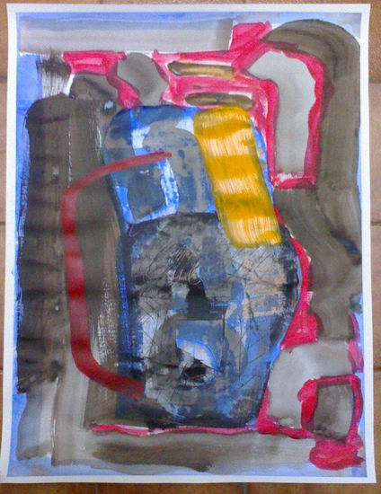 serie presion 9 Acrylic Paper Others