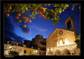 El Naranjo y la Iglesia de Santa Fe en Navidad