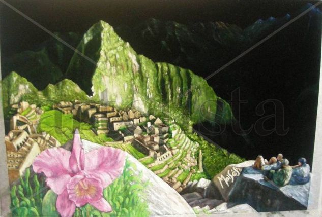 maravilla del mundo MACHUPICCHU CUSCO PERU Oil Canvas Landscaping