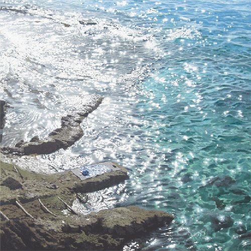 Nadando en Cala Conta - Ibiza