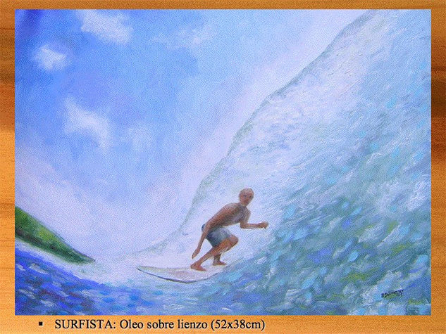 Surfista Oil Canvas Sports