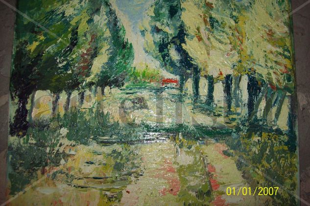 la ciesta Óleo Lienzo Paisaje