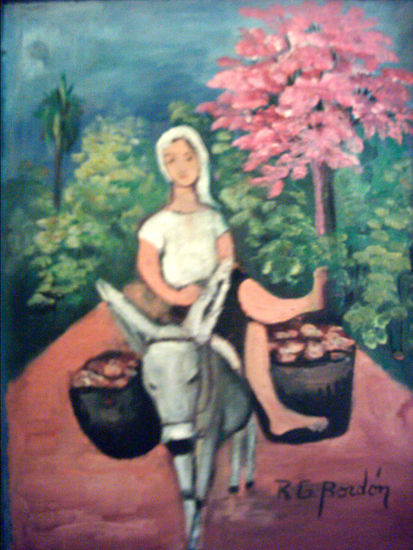 La Burrerita Oil Canvas