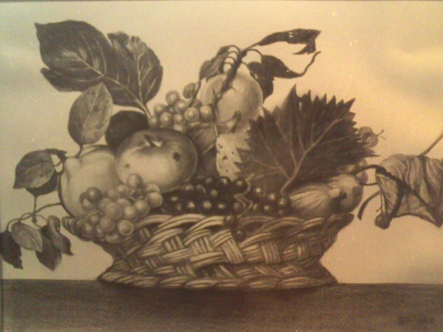 Canasta con frutas Graphite