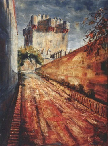 Castillo de Almodóvar Oil Canvas