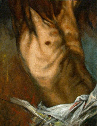 SIN TITULO Oil Canvas Nude Paintings