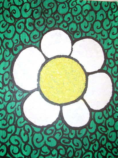 FLOR A HADA Acrylic Canvas Others