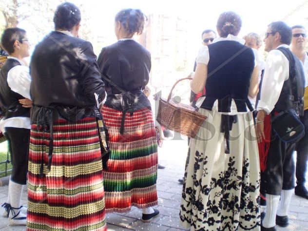 Tipicos trajes manchegos.
