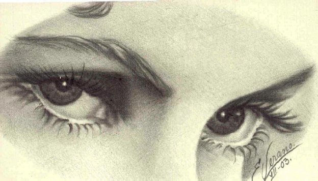 Ojos Greta Garbo Graphite