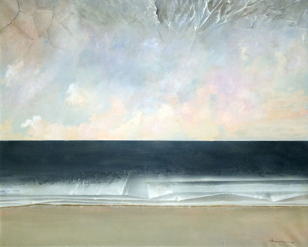 Olas II Oil Canvas Marine Painting