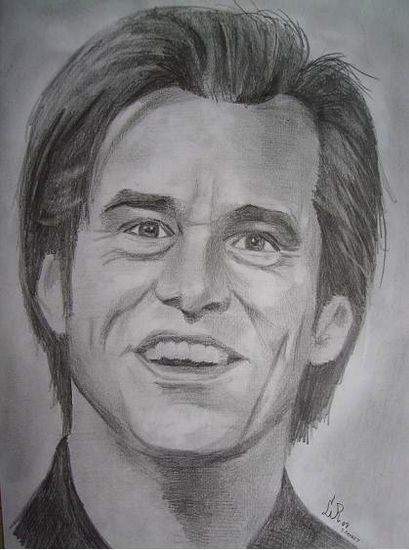 Jim Carrey Pencil