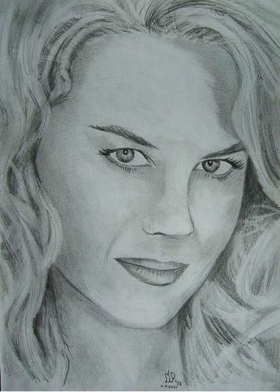 Nicole Kidman Pencil