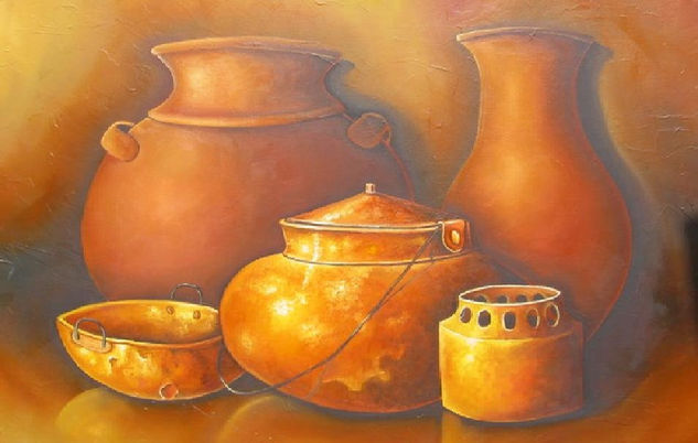 bodegon oleo 2 Oil Canvas Still Life Paintings