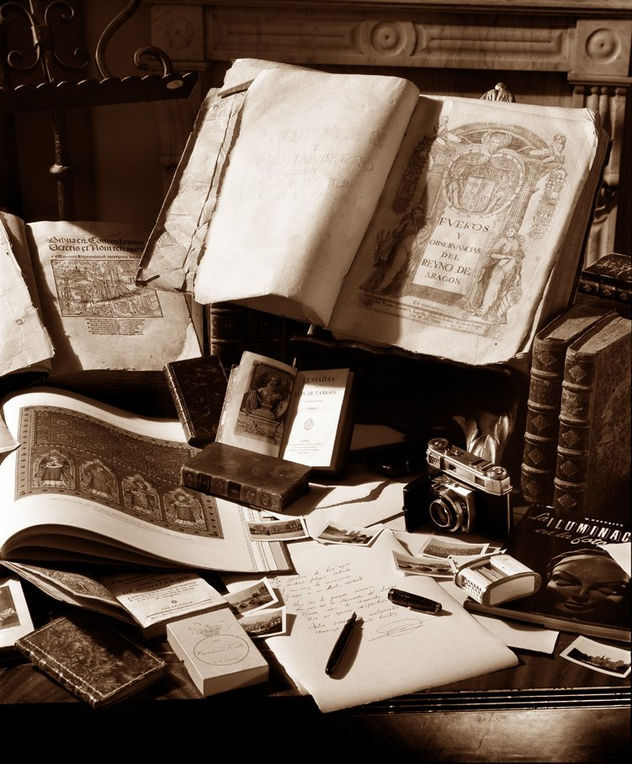 A mi padre, entre libros y viajes
