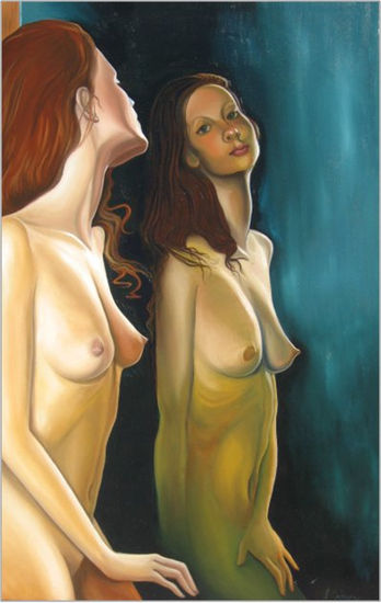 ATRAPADA Oil Canvas Nude Paintings