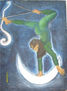 Equilibrista sobre la Luna