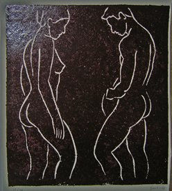 Conversación 2 Woodcut