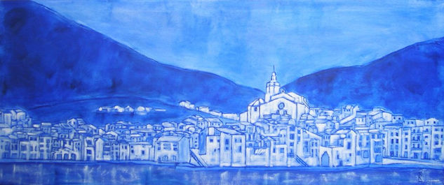 cadaqués 4 Oil Canvas Marine Painting