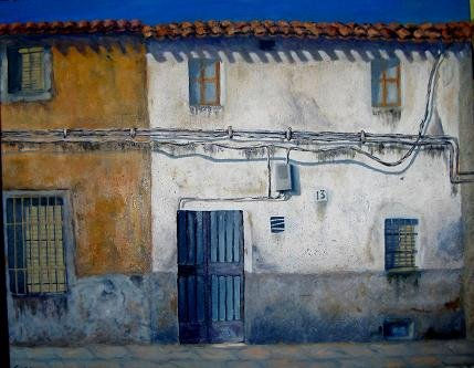 CACERES Oil Canvas Landscaping