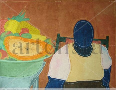 Palenquera sentada