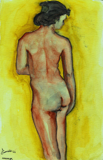 explorar Gouache Papel Desnudos