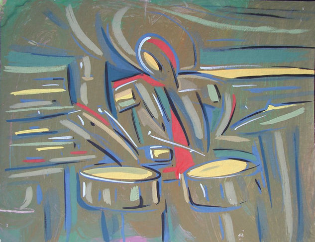 timbalero Gouache Cartulina Otros