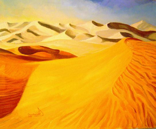 desert Oil Canvas Landscaping