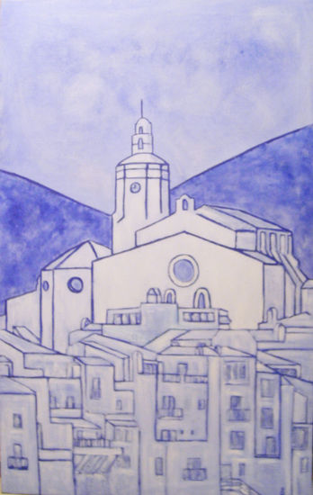 cadaqués 7 Oil Canvas Marine Painting