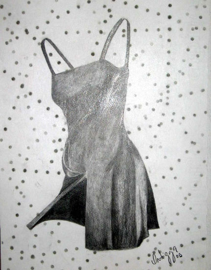 La imaginacion de El Pencil (Black) Paper Figure Painting