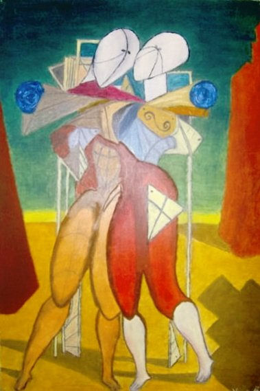 Hector and Andromache (Chirico)