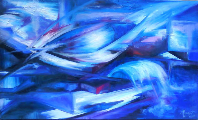 Azul Azul Oil Canvas Others