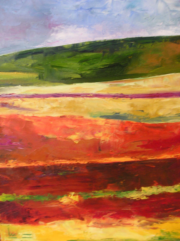 Paisaje abstracto (díptico A 46 x 38)