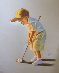 Pequeño golfista