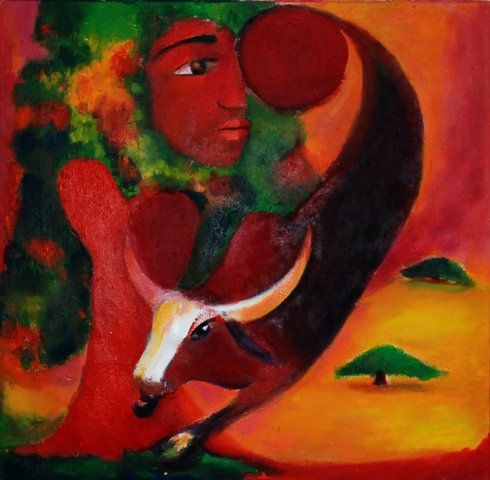 ÁRBOL DE MANGO CON TORO