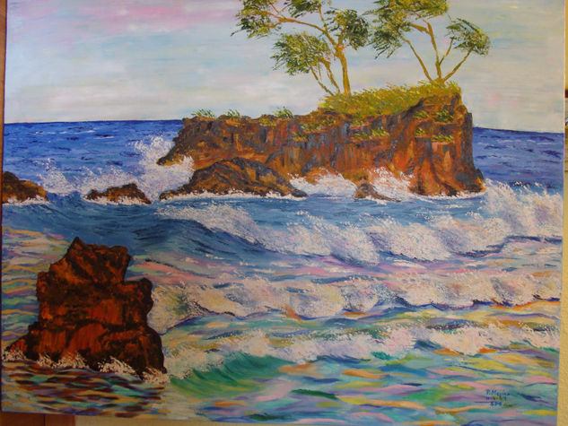 Belleza en el mar Oil Canvas Marine Painting