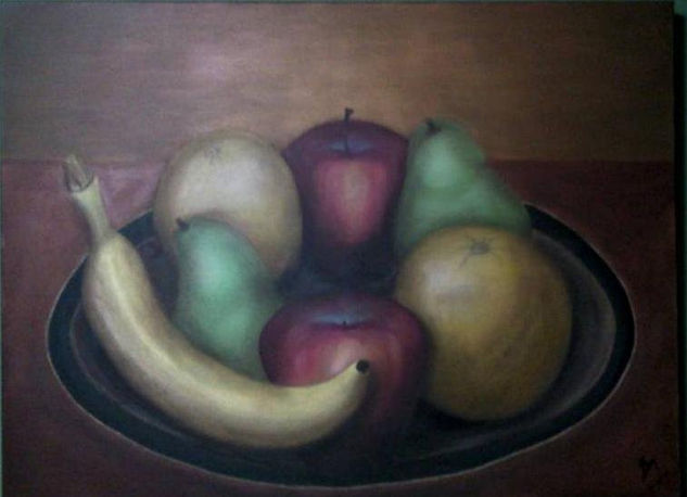 bodegon frutas Oil Canvas Still Life Paintings