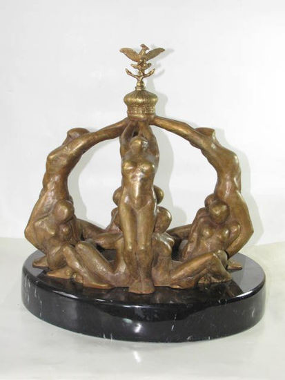 la corona Bronce Figurativa