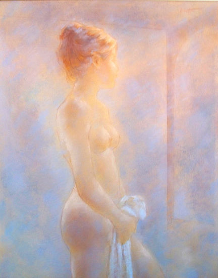 DESNUDO Pastel Cartulina Desnudos