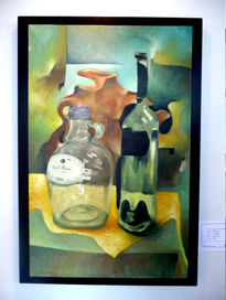 Bodegón con fabrica