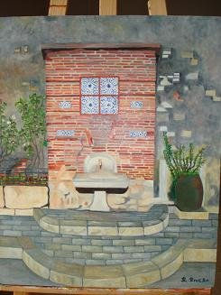 LA FUENTE Oil Canvas Landscaping