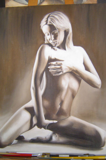 sexy Oil Canvas Nude Paintings