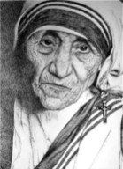 madre teresa Tinta