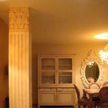 Trampantojo de columna barroca. thumbnail 1
